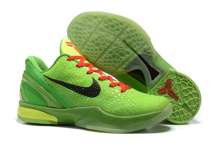 Men’s Running weapon Kobe Bryant 6 Yellow basketball Shoes 005
